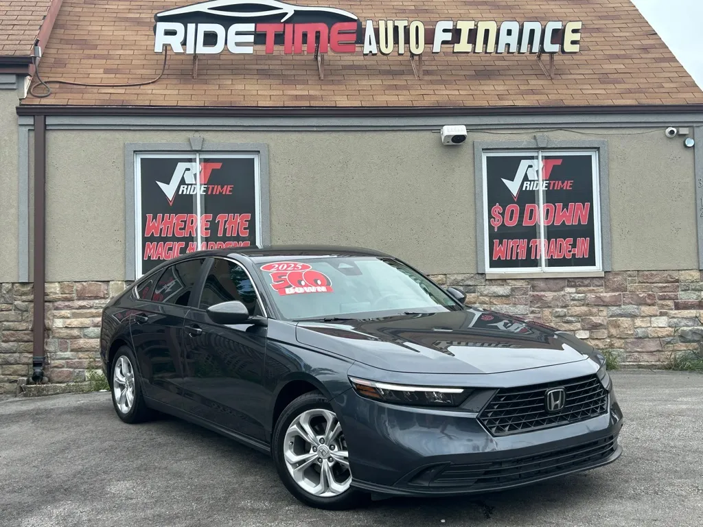 Gray 2025 HONDA ACCORD LX for sale in Merrillville, IN