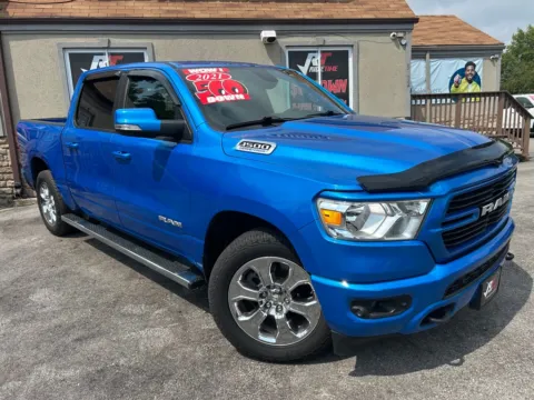 Another view of 2021 RAM 1500 BIG HORN CREW CAB for sale in Merrillville, IN at Ride Time Auto Finance Merrillville