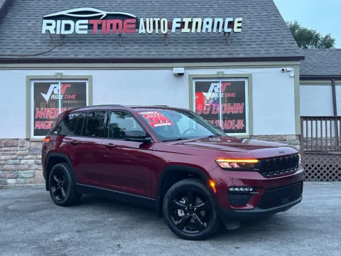 Red 2023 JEEP GRAND CHEROKEE LIMITED - 4X4 for sale in Merrillville, IN