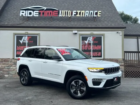 White 2023 JEEP GRAND CHEROKEE 4XE for sale in Merrillville, IN