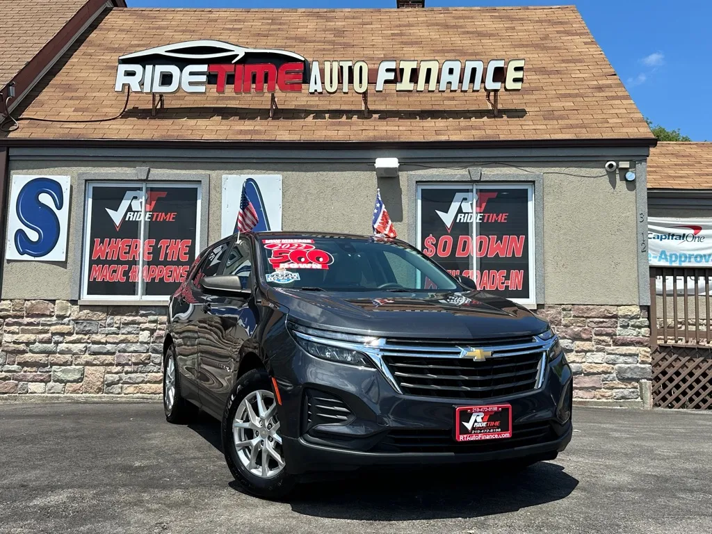 Gray 2022 CHEVROLET EQUINOX LS for sale in Merrillville, IN