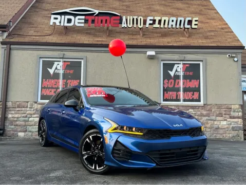 Blue 2022 KIA K5 GT-LINE PREMIUM PKG for sale in Merrillville, IN