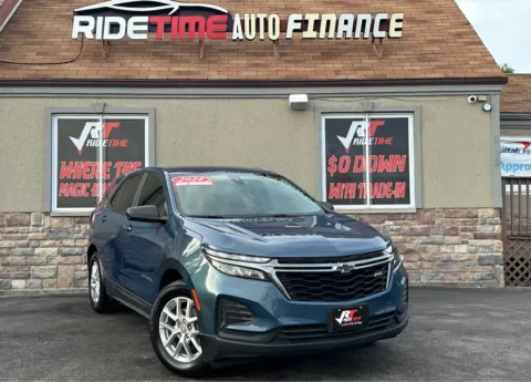 Blue 2024 CHEVROLET EQUINOX LS for sale in Merrillville, IN