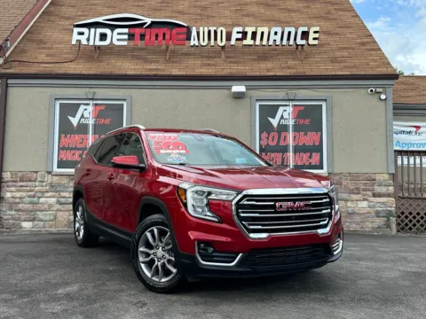 Red 2023 GMC TERRAIN SLT-AWD-TECH PACK for sale in Merrillville, IN