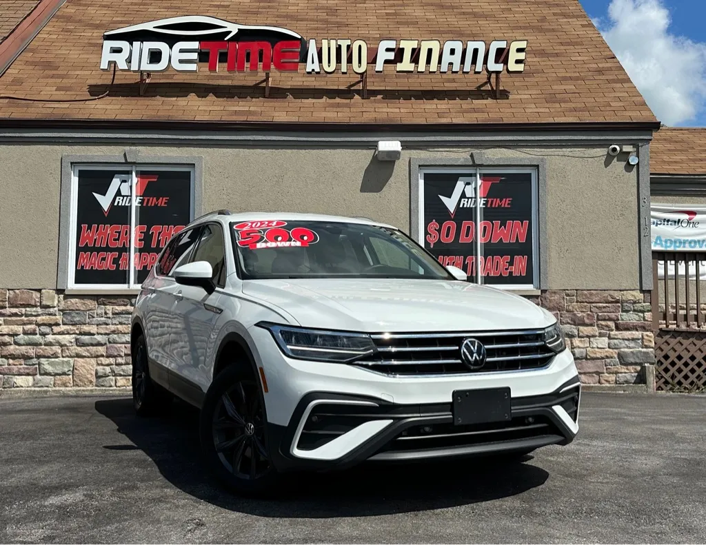 White 2024 VOLKSWAGEN TIGUAN WOLFSBURG EDITION 4MOTION for sale in Merrillville, IN