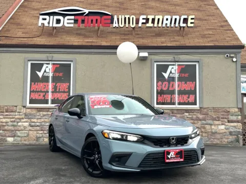 Blue 2024 HONDA CIVIC SPORT for sale in Merrillville, IN