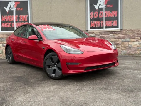 Photos of 2022 TESLA MODEL 3 BASE for sale in Merrillville, IN at Ride Time Auto Finance Merrillville