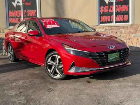 Photos of 2023 HYUNDAI ELANTRA HYBRID LIMITED for sale in Merrillville, IN at Ride Time Auto Finance Merrillville