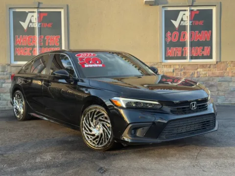 Photos of 2023 HONDA CIVIC TOURING for sale in Merrillville, IN at Ride Time Auto Finance Merrillville