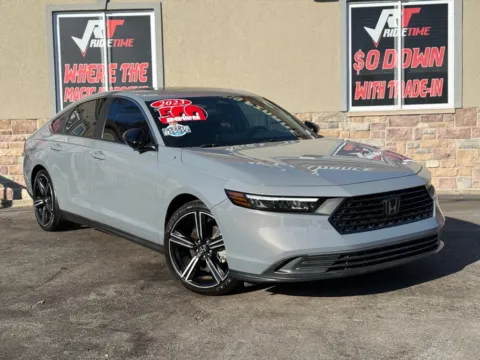 Photos of 2023 HONDA ACCORD HYBRID SPORT for sale in Merrillville, IN at Ride Time Auto Finance Merrillville