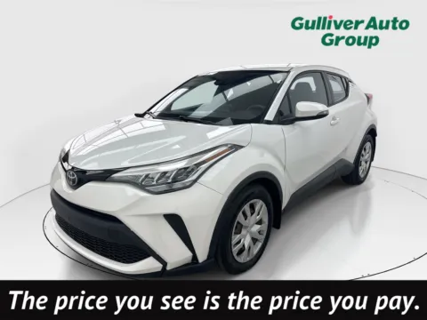 White 2021 Toyota C-HR LE for sale in Plano, TX