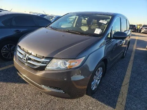 Brown 2016 Honda Odyssey EX-L for sale in Plano, TX