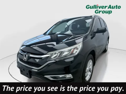 Black 2015 Honda CR-V EX-L for sale in Plano, TX