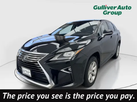 Black 2017 Lexus RX 350 for sale in Plano, TX