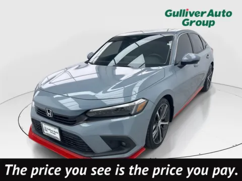 Silver 2022 Honda Civic Touring for sale in Plano, TX