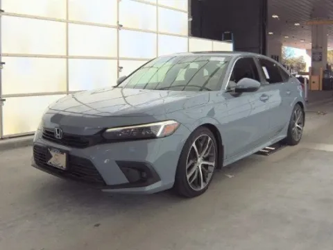 Silver 2022 Honda Civic Touring for sale in Plano, TX