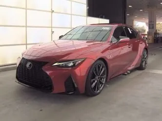 Red 2021 Lexus IS 350 F SPORT for sale in Plano, TX