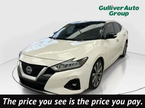 White 2021 Nissan Maxima Platinum for sale in Plano, TX