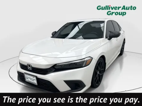White 2023 Honda Civic Sport for sale in Plano, TX