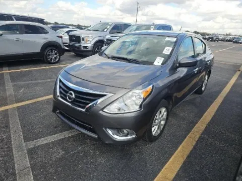 Gray 2019 Nissan Versa 1.6 SV for sale in Plano, TX