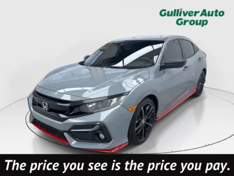 Gray 2020 Honda Civic Sport for sale in Plano, TX