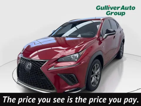 Red 2020 Lexus NX 300 F Sport for sale in Plano, TX