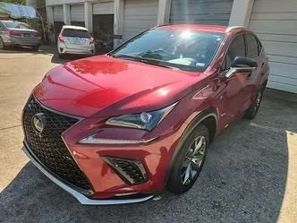 Red 2020 Lexus NX 300 F Sport for sale in Plano, TX