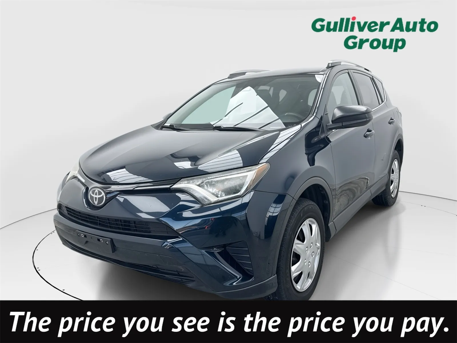 Green 2017 Toyota RAV4 LE for sale in Plano, TX