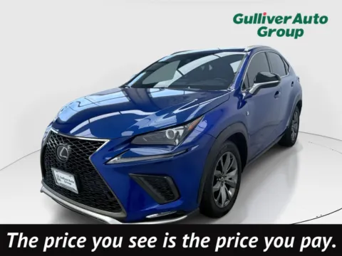 Blue 2019 Lexus NX 300 F Sport for sale in Plano, TX
