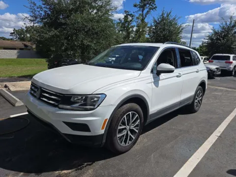 White 2020 Volkswagen Tiguan 2.0T SE for sale in Plano, TX