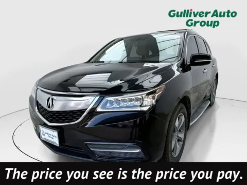 Black 2015 Acura MDX 3.5L for sale in Plano, TX
