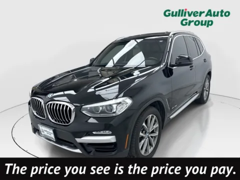 Black 2018 BMW X3 xDrive30i for sale in Plano, TX