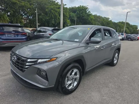Gray 2024 Hyundai Tucson SE for sale in Plano, TX