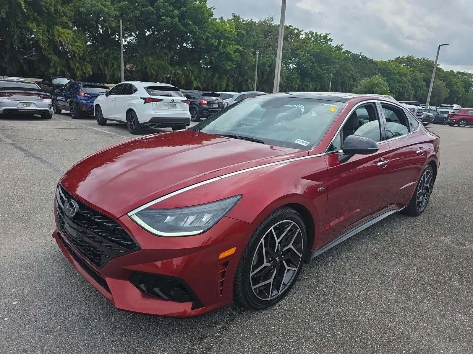 Red 2023 Hyundai Sonata N Line for sale in Plano, TX