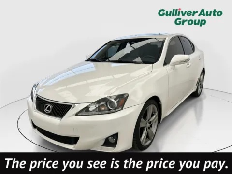 White 2012 Lexus IS 250 for sale in Plano, TX