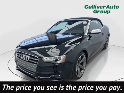 Black 2017 Audi S5 3.0 Cabriolet for sale in Plano, TX