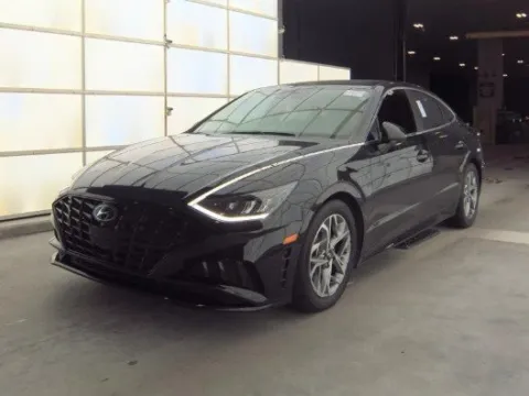 Black 2021 Hyundai Sonata SEL for sale in Plano, TX