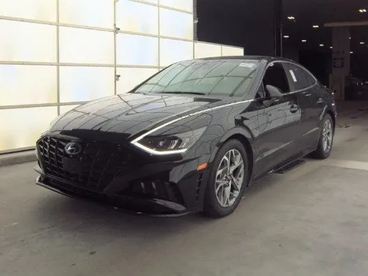 Black 2021 Hyundai Sonata SEL for sale in Plano, TX