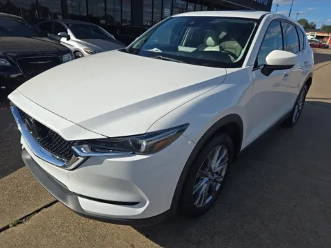 White 2021 Mazda CX-5 Grand Touring for sale in Plano, TX