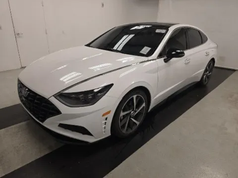 White 2023 Hyundai Sonata SEL Plus for sale in Plano, TX