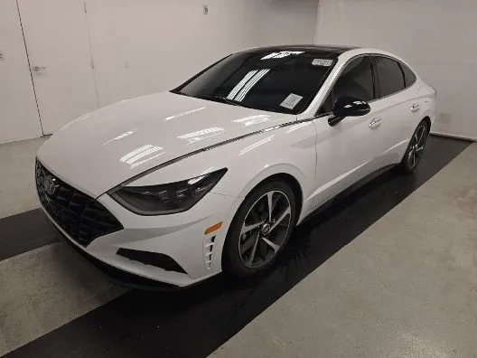 White 2023 Hyundai Sonata SEL Plus for sale in Plano, TX