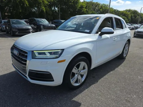 White 2018 Audi Q5 2.0T Premium Plus for sale in Plano, TX