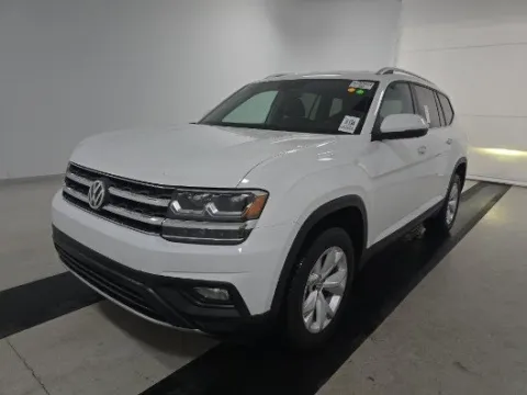 White 2018 Volkswagen Atlas 3.6L V6 SE for sale in Plano, TX