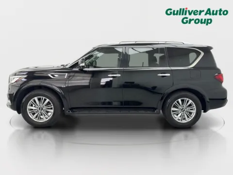Another view of 2019 INFINITI QX80 LUXE for sale in Plano, TX at Gulliver Auto Group
