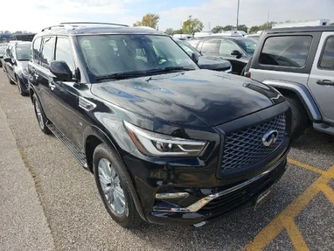Photos of 2019 INFINITI QX80 LUXE for sale in Plano, TX at Gulliver Auto Group