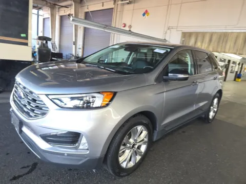 Silver 2024 Ford Edge Titanium for sale in Plano, TX