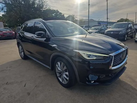 Photos of 2021 INFINITI QX50 LUXE for sale in Plano, TX at Gulliver Auto Group