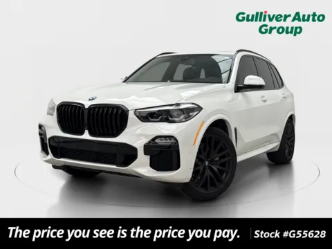 White 2021 BMW X5 sDrive40i for sale in Plano, TX