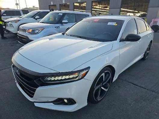 White 2022 Honda Accord Sport for sale in Plano, TX