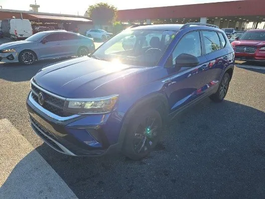 Blue 2023 Volkswagen Taos 1.5T S for sale in Plano, TX